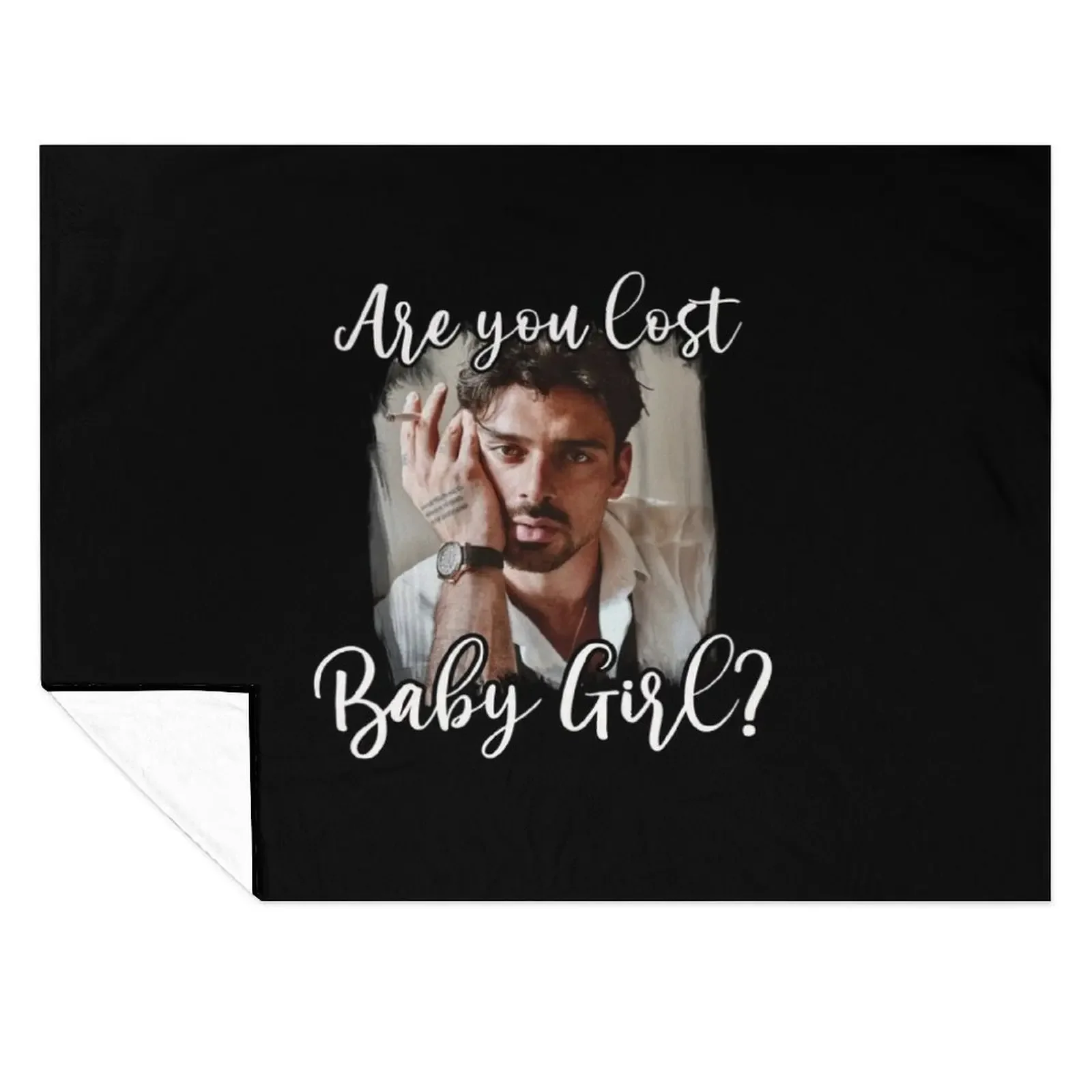 

Are you lost baby girl cute funny Netflix 365 dni days massimo movie Laura Poland Throw Blanket Blankets For Baby Polar Blankets