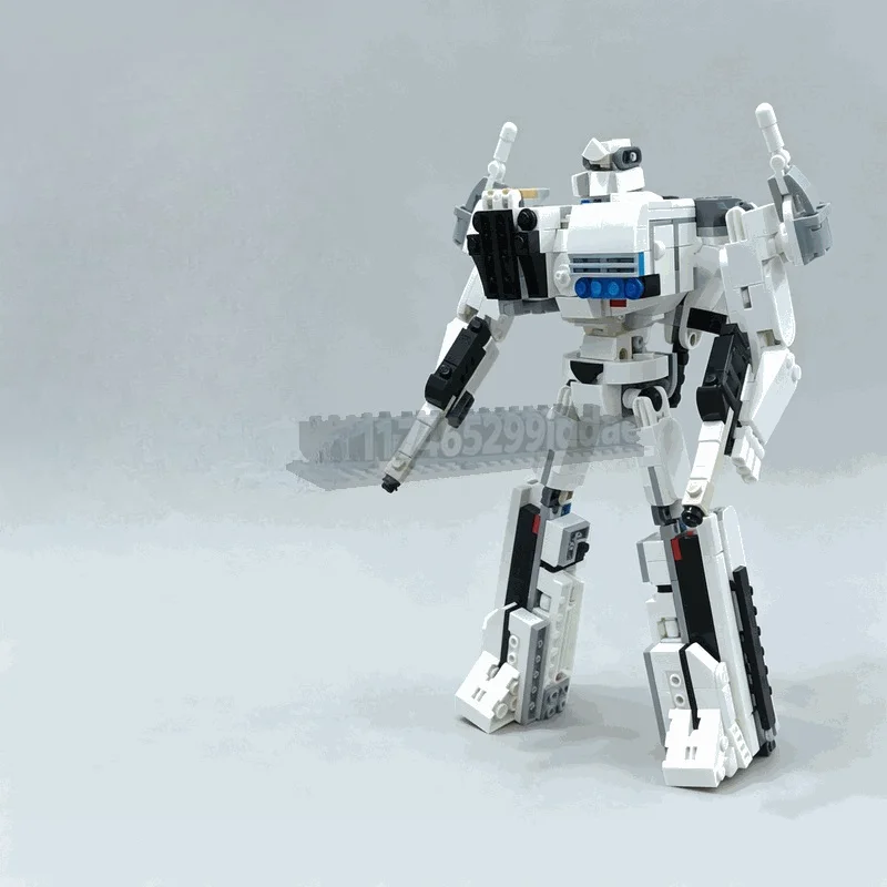 NEW 535PCS Transforming Space Robot Building Blocks Multi Form Mecha Figure DIY Assembly Model Creative Desktop Decoration Gift
