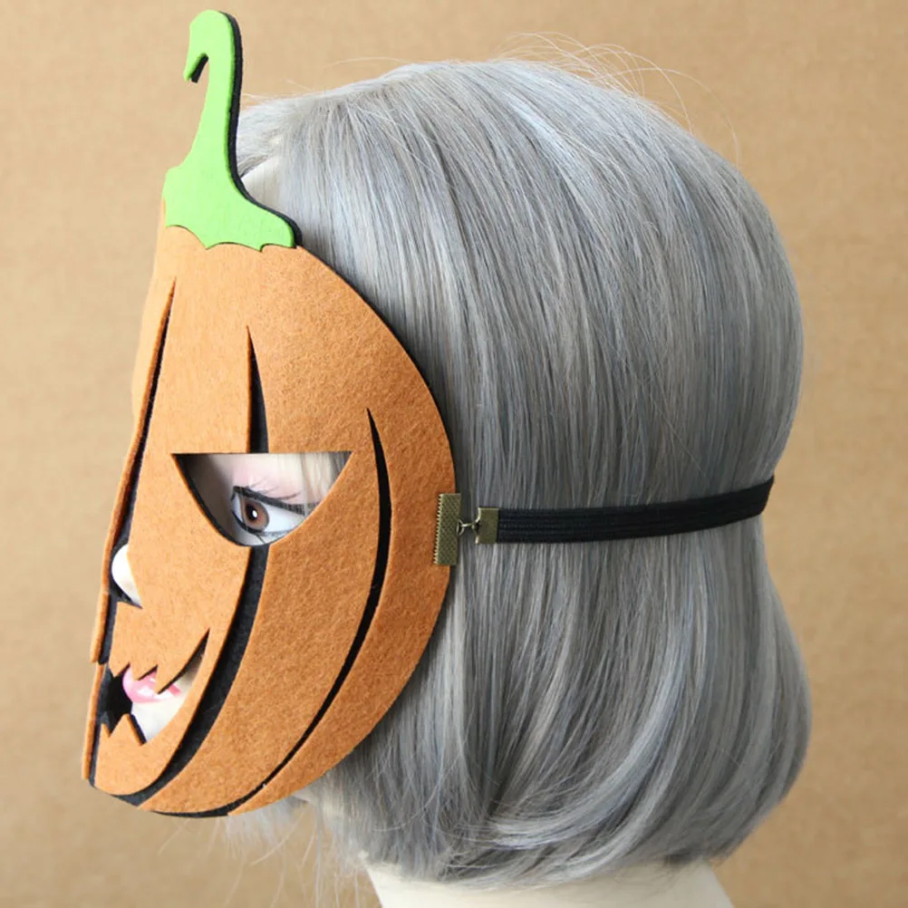 

Halloween mask Halloween pumpkin mask Halloween felt mask Halloween face mask Halloween pumpkin face mask