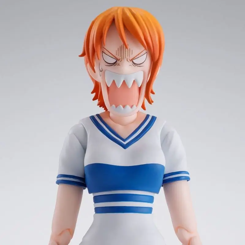 100 % Original Bandai S.H.Figuarts Shf One Piece Nami The Raid Onigashima Eustass Kid Auf Lager Anime Figuren Modell Spielzeug