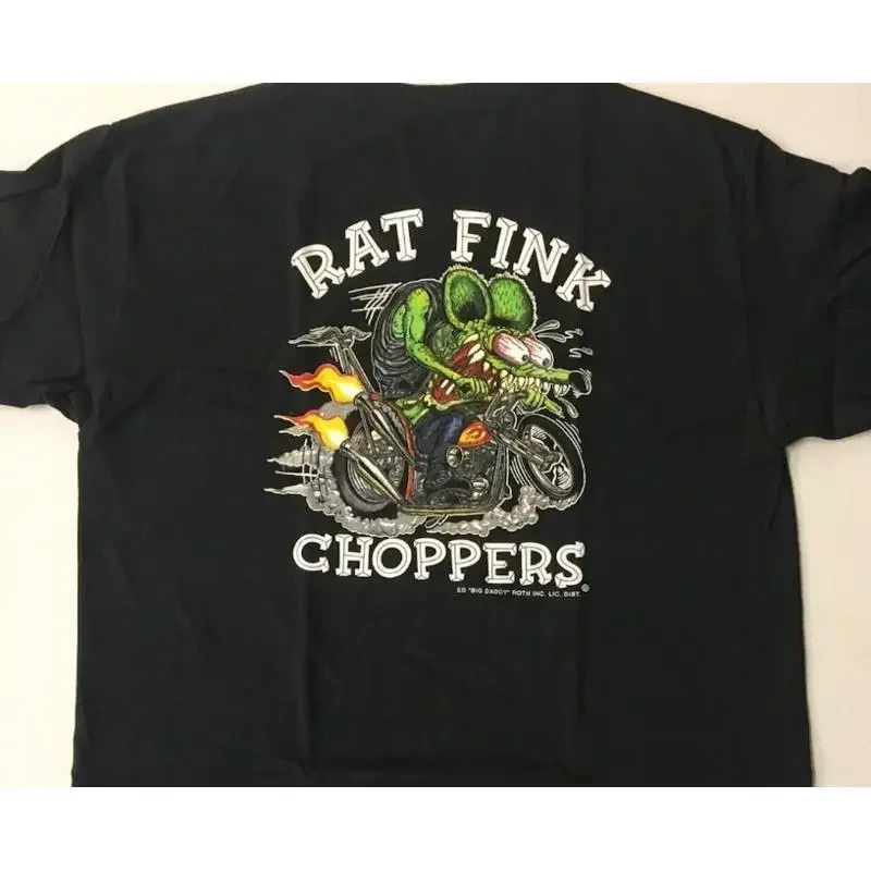Rat Fink Choppers  T shirt Ed Big Daddy Roth Size S 5Xl