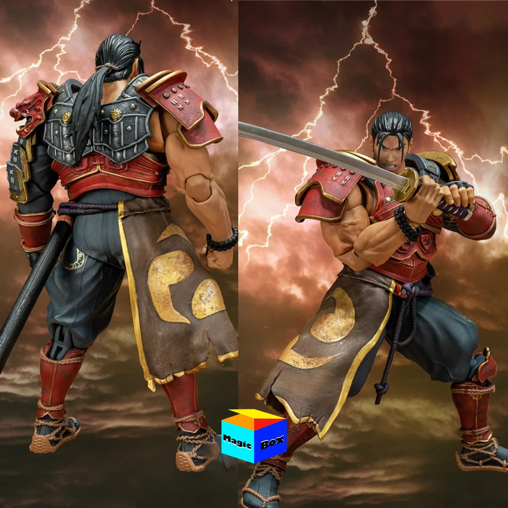 In Stock Storm Toys BNSC01 1/12 Scale Male Soldier Swordsman Soul Ability SOULCALIBUR Model Full Set 6in Action Figures Dolls