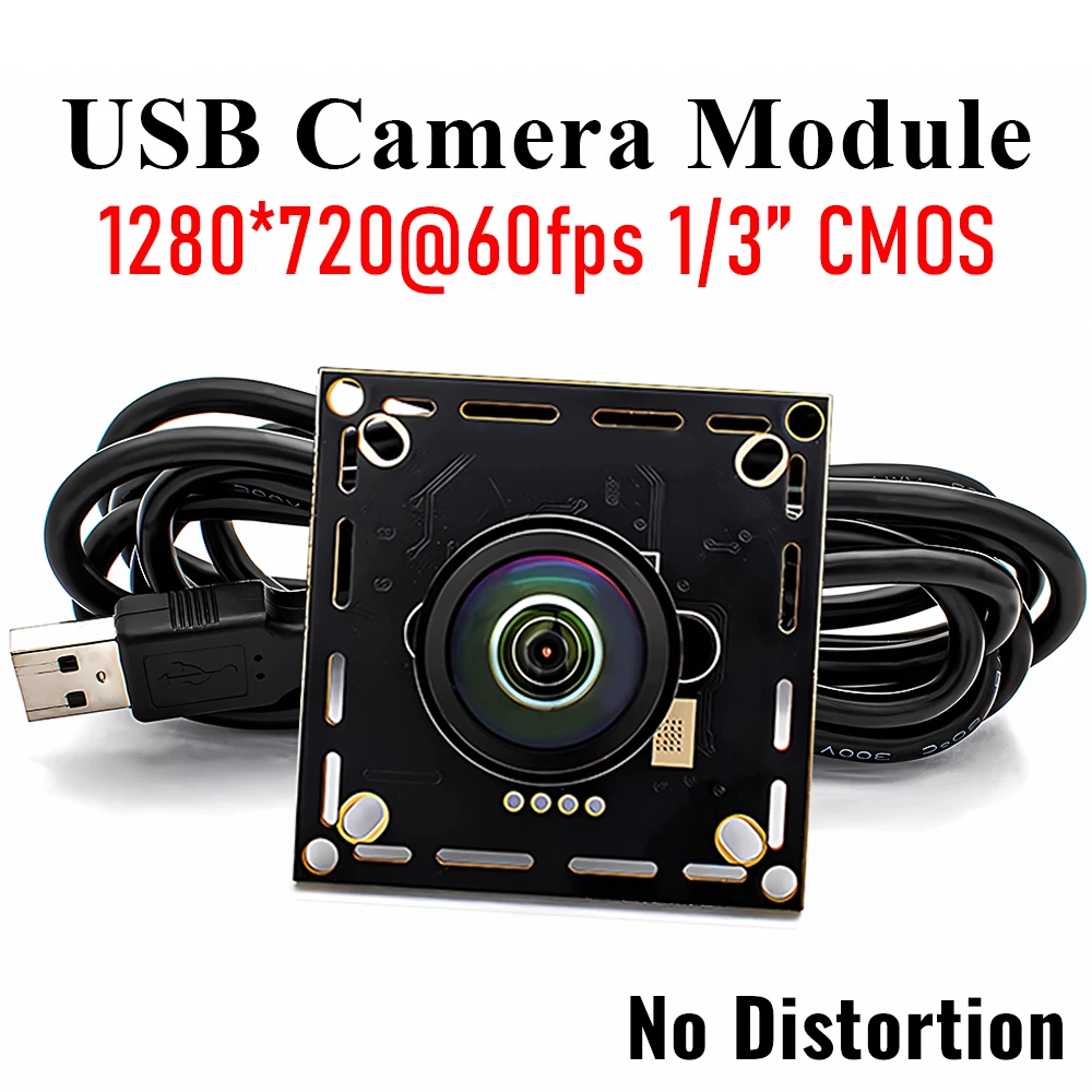 720P 60FPS USB Camera Module Plug and Play 1/3