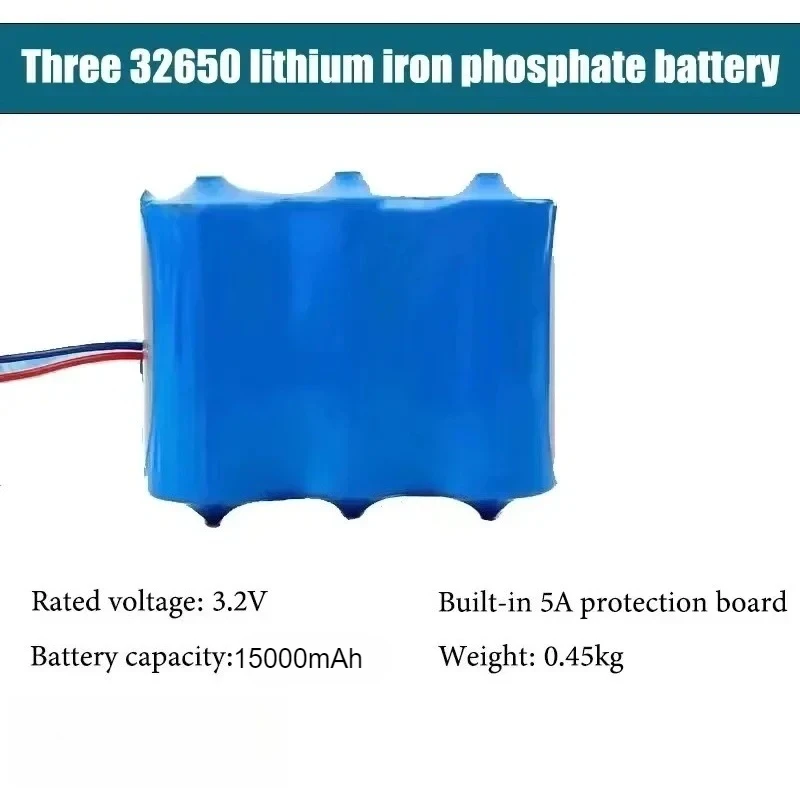 32650 بطارية 3.2 فولت بطارية ليثيوم فوسفات الحديد 60AH سعة كبيرة لمصباح الشارع الشمسي الكاشف مراقبة الإضاءة الخارجية