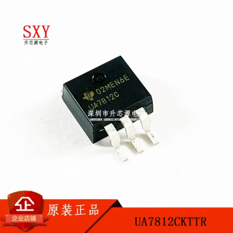 Original UA7812CKTTR UA7812/05/08/10/15C silk screen UA7812C linear regulator