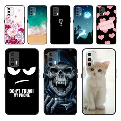 Case For Realme GT 5G Case RMX2202 Soft Silicone Back Cover For OPPO Realme GT 5G 6.43 inch Cartoon TPU Phone Bumper Bags Etui
