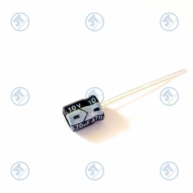 20pcs 470uF10V 10V470uF 470MFD 10WV 6*7mm Radial Aluminum Electrolytic Capacitor