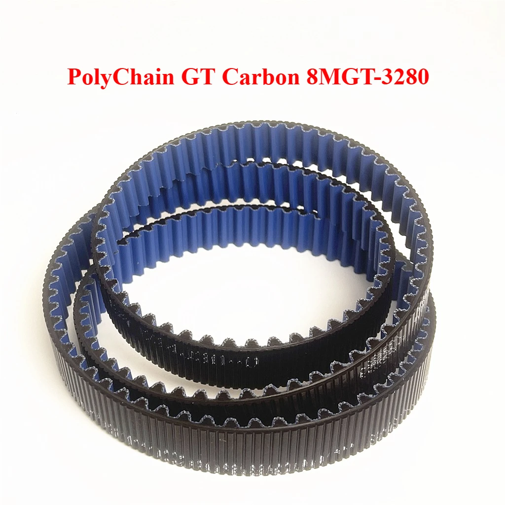 PolyChain GT Carbon 8MGT-3280 410 Teeth Timing Belt Carbon Fiber+PU  for:Motorcycles, Electric Scooters, Industrial Fans Belt
