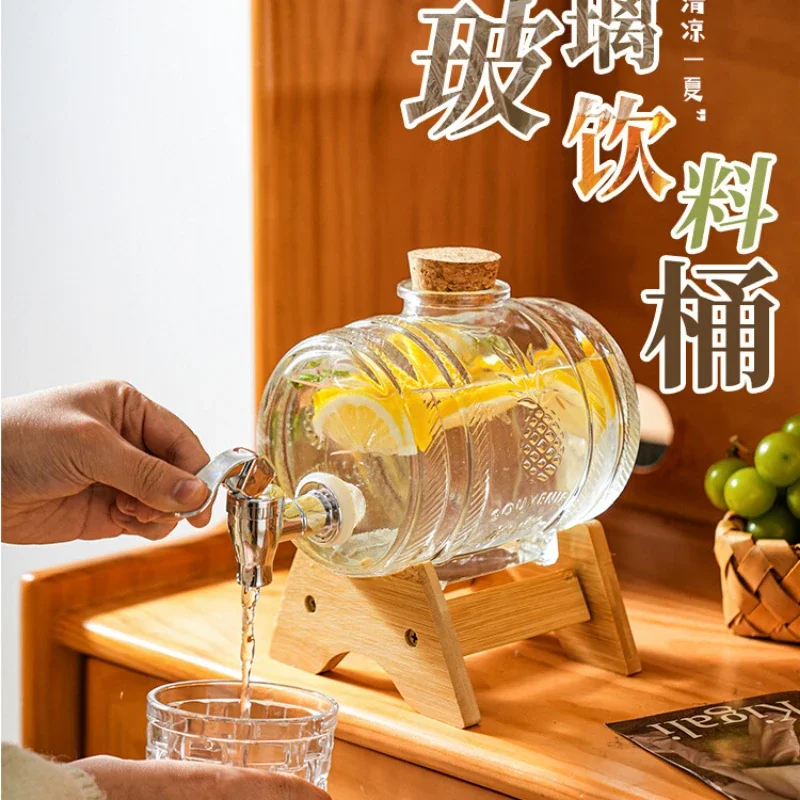 

Cold Water Pot Household Fruit Tea Bucket