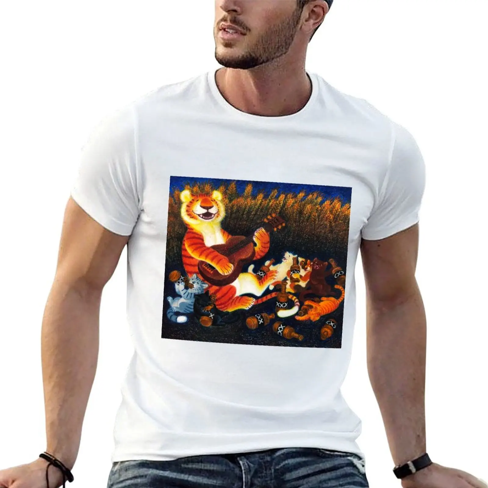 The Neighbors Are Getting Drunk and Singing in the Wheat Fields Again T-Shirt man clothes blanks men clothes