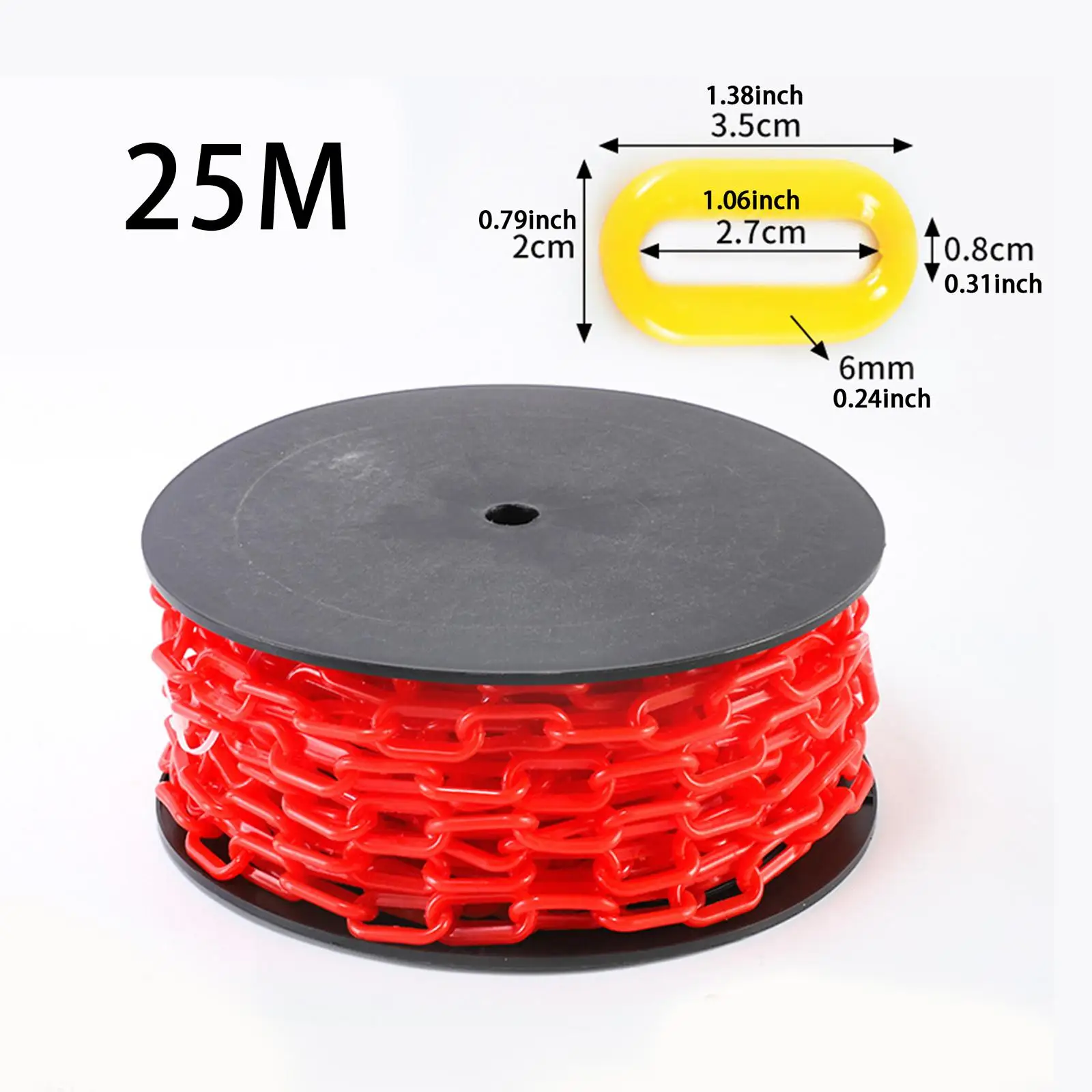 Пластиковые звенья цепи Аксессуар для контроля толпы для садовой конструкции