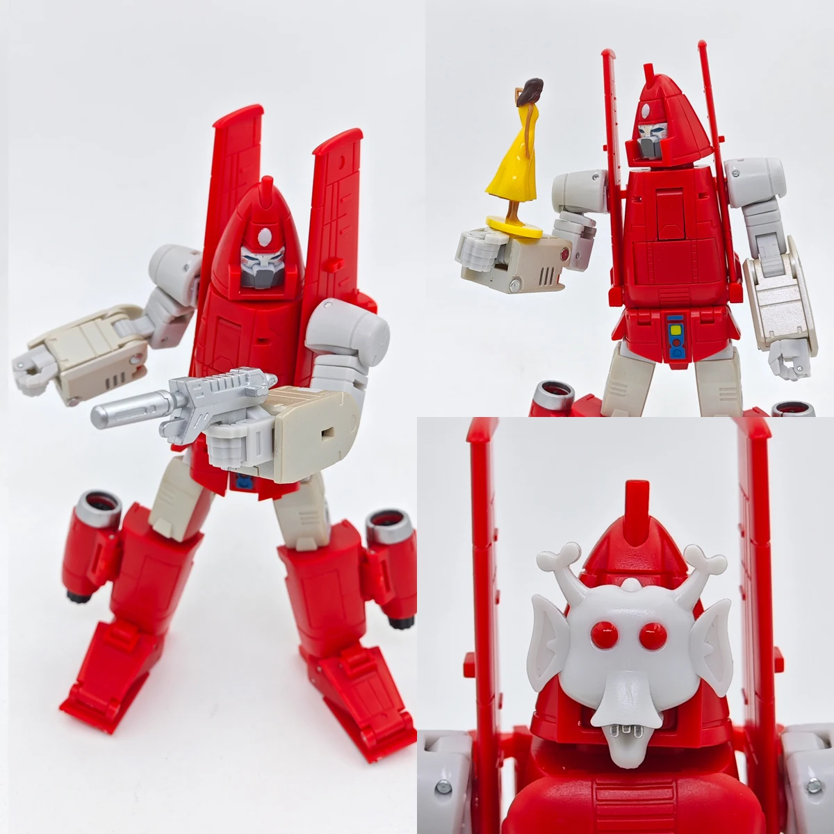 Pocket Toys Transformation Pt-M01 PTM01 PT M01 Powerglide G1 Glider Of Sky Ko Dx9 Action Figure Robot Gift