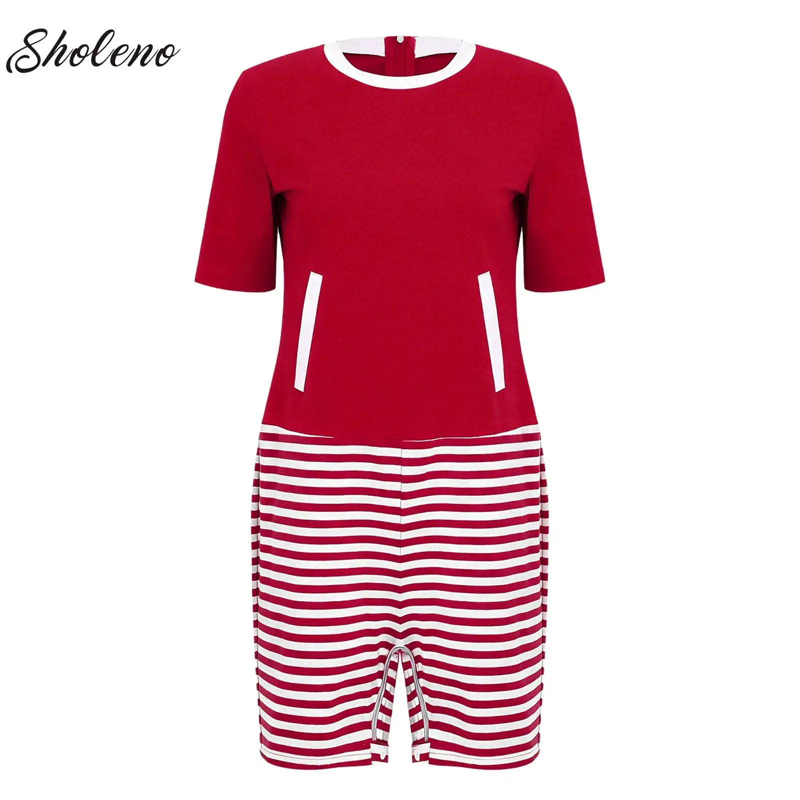 

Комбинезон для пожилых женщин с цветовыми блоками, двойными молниями и защитой от расстегивания, для ухода при болезни Альцгеймера и деменции