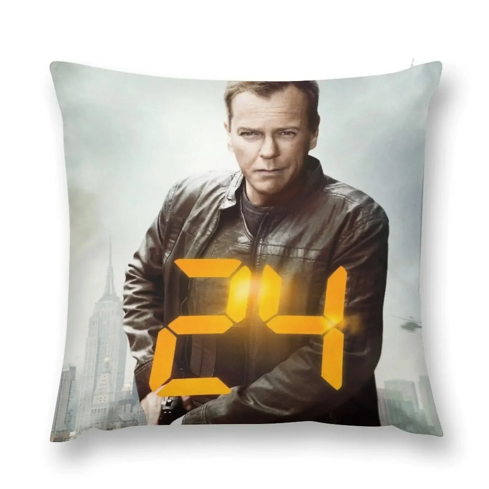 Jack Bauer 24 Throw Pillow Pillowcases Bed Cushions christmas pillow case Decorative pillowcase Anime pillow