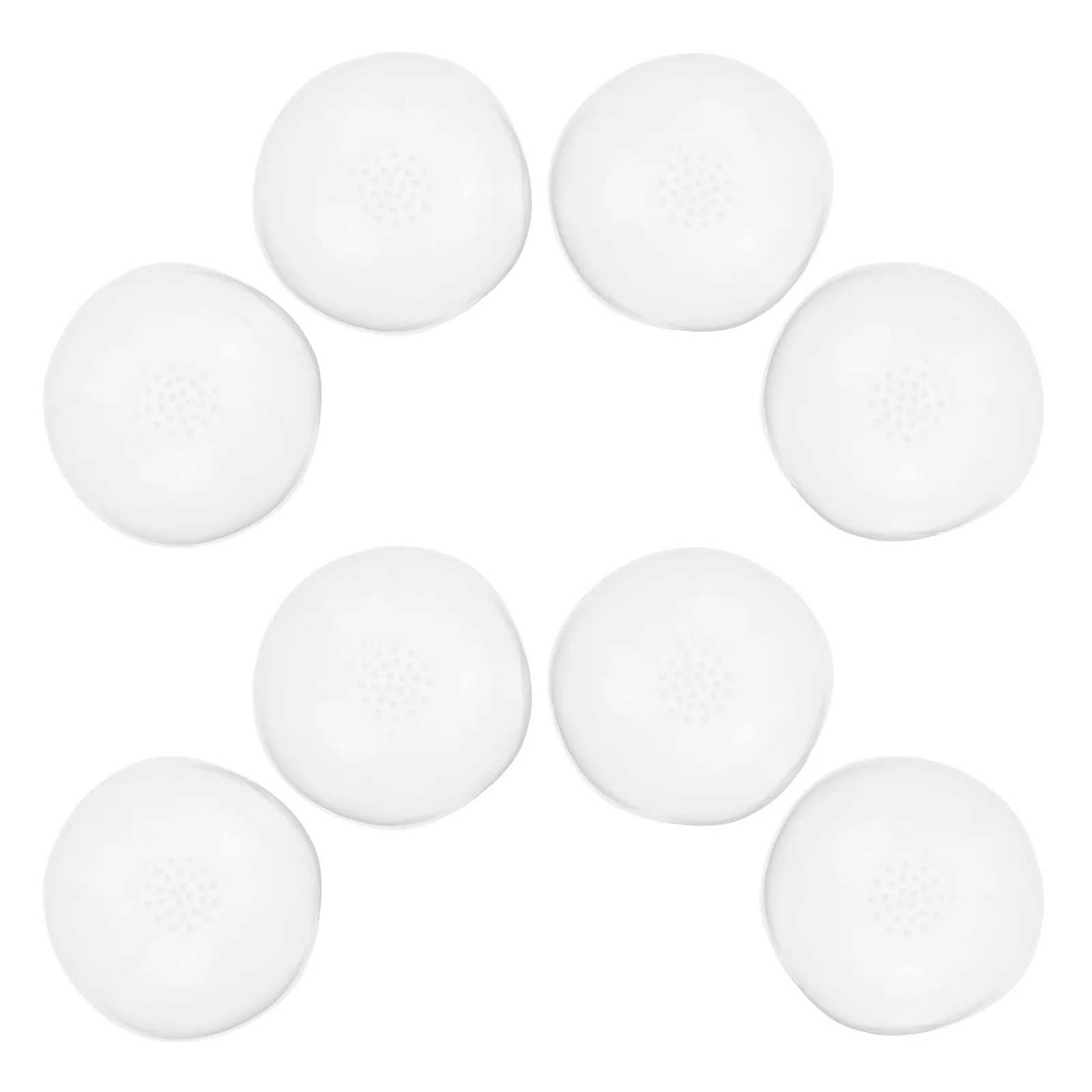 8Pcs Silicone Hair Cover Anti-Slip Cap for 22-24cm Head Circumference Styling and Protection Bjd Silicone Head Cap