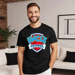 Uncle Patrol Shirt Dog Mom Classic Tshirts Gift Idea 100% Cotton Mother Day Tees Cool Tops Shirts Short Sleeve Latest Crew Neck