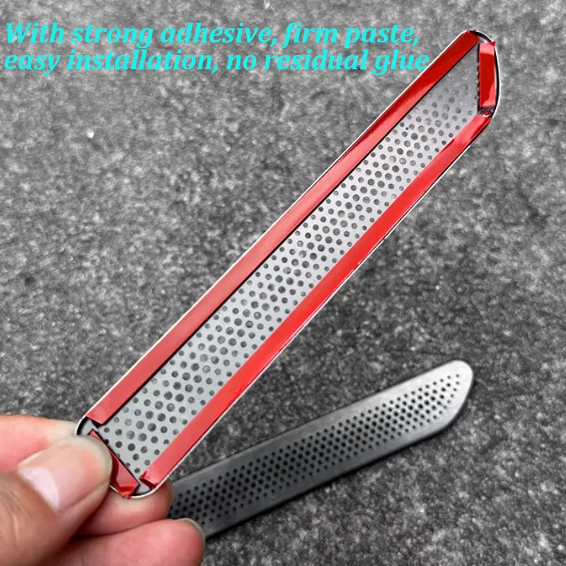 for Haval Xiaolong Dragon MAX 2nd Gen 2025-2026 Car Door Air Vent Cover Stainless Steel Interior Trim Interior Accessories 6