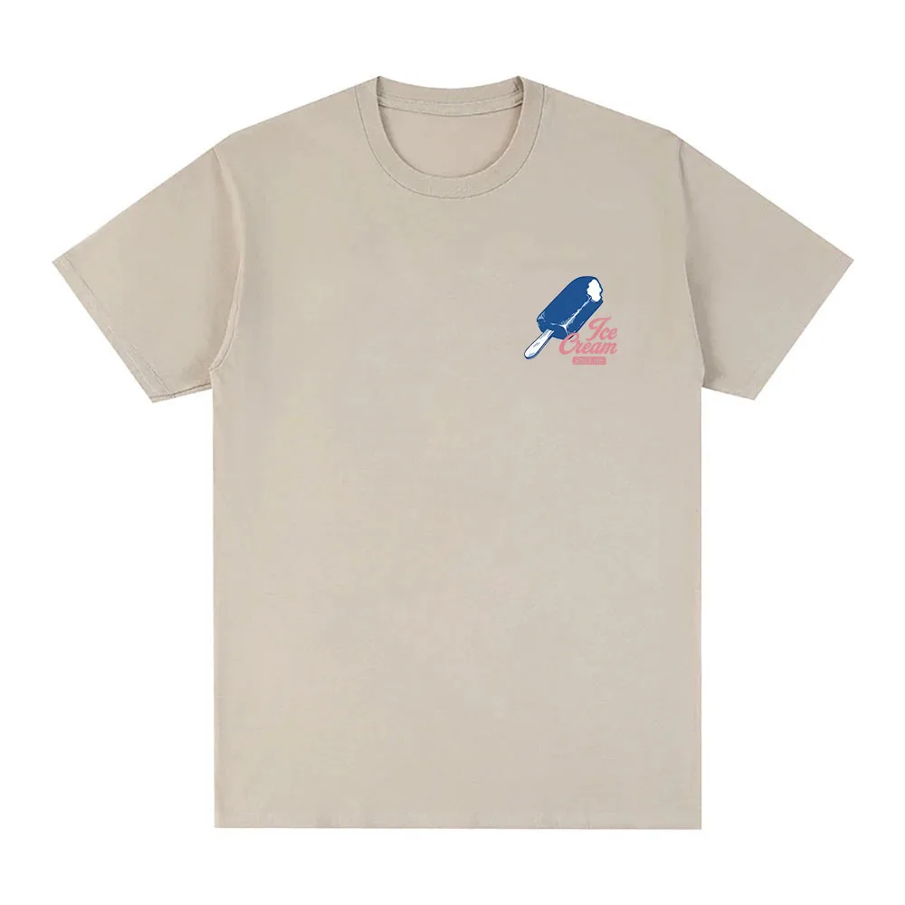 Latex No.2t Tee Yeonjun Ice Cream Solo Pop Logo T-shirt Hip Hop Style Graphic Tee Men Women Casual Loose Short Sleeve Sotton Top - view 5