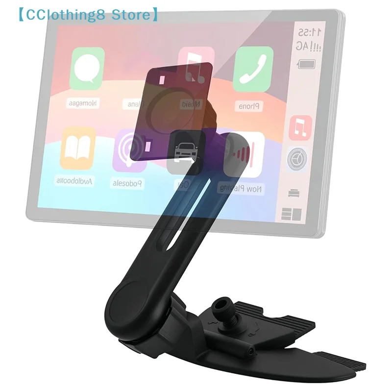 CD Slot Mount For Carplay Screen 17mm Ball For Cell Phone In-Car 4