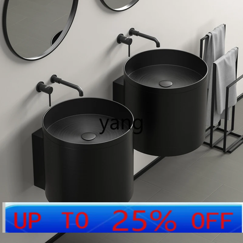 

CX stainless steel wall-mounted wash basin single basin small apartment bathroom washbasin
