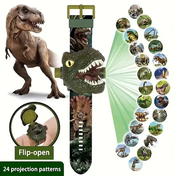 Montre électronique de Projection de dinosaure 3D pour enfan...