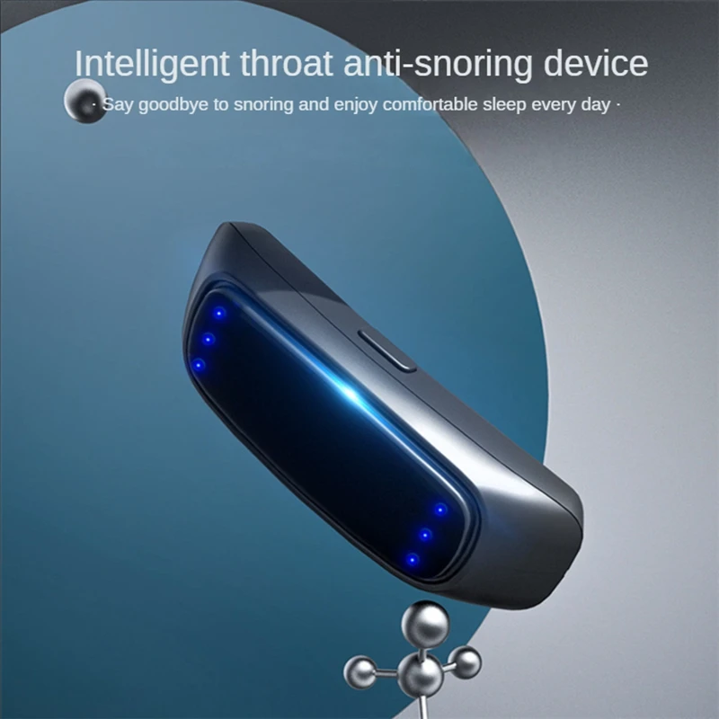 Intelligent Throat Pulse Anti-Snoring Device, Sleep Instrument, Electric Anti-Snoring Instrument, Snoring Correctorm