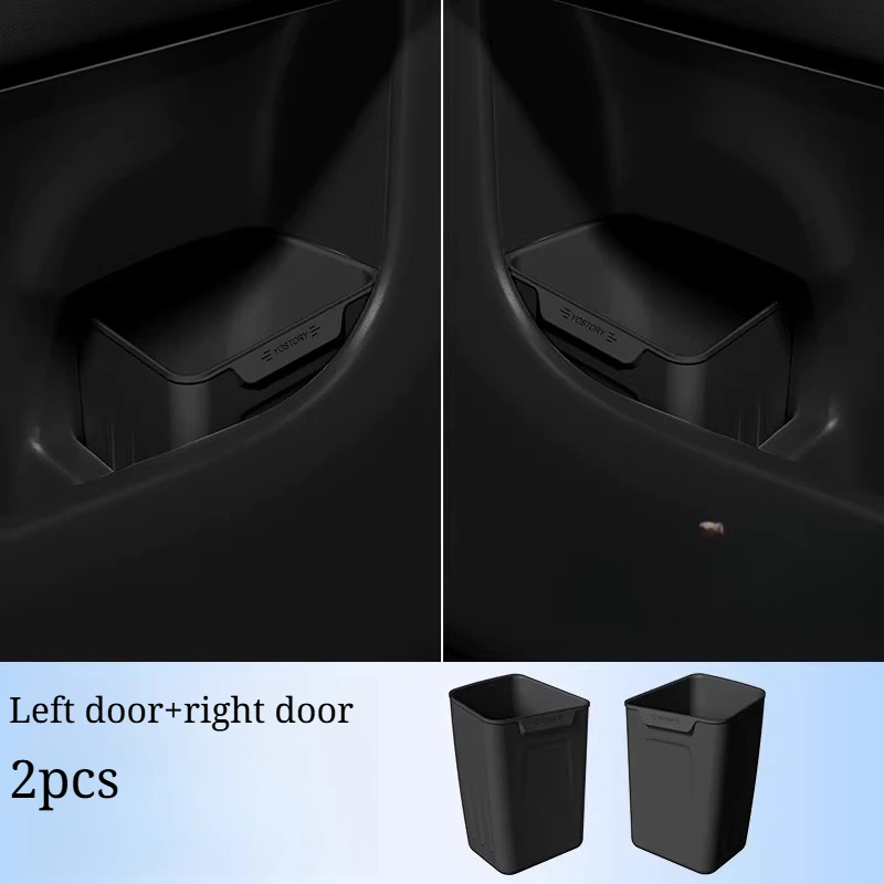 Multifunctional Door Side Storage for Nissan Sylphy X-Trail Qashqai – Wear-Resistant Trash Can & Umbrella Holder