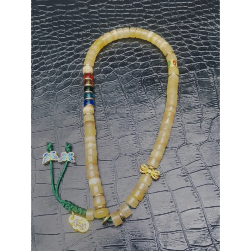 - horn-shaped beads 108-piece bracelet, hand chain, handheld snowflake, fashionable and versatile
