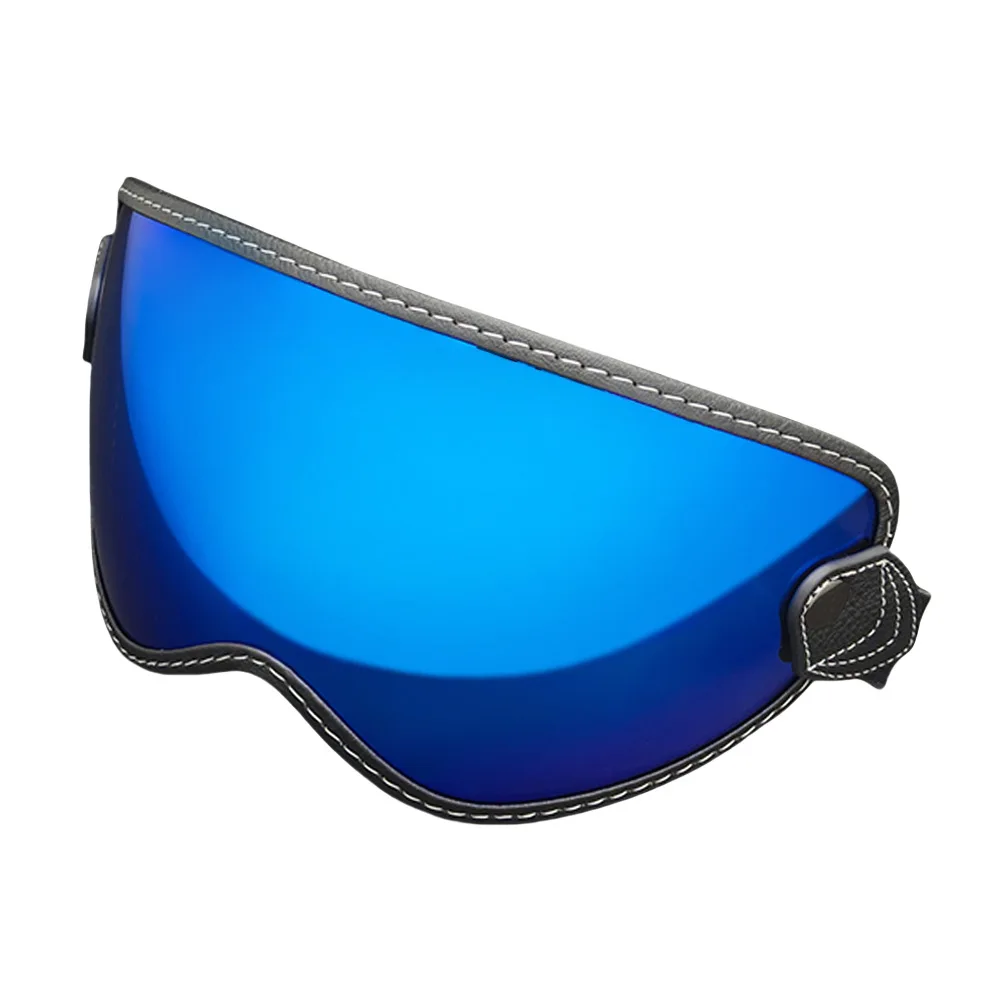 الرجعية فقاعة مرآة العالمي خوذة عدسة حزام على الطرق الوعرة نظارات واقية من الشمس مرآة سيليكون عدم الانزلاق سهلة الفك #5