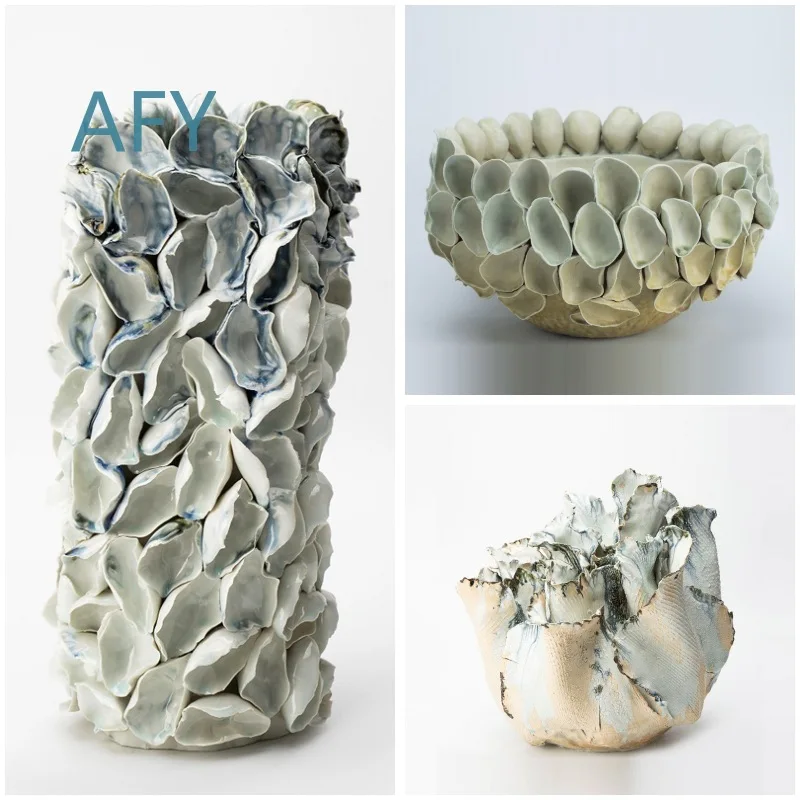 Vintage Style Original Designer Ceramic Sculpture Decor for Home Decor Living Room Hotel Lobby Apartment Interior Styling