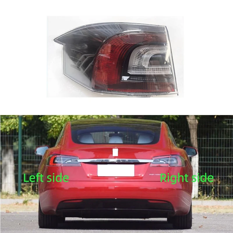 Für Tesla Model S 2014 2015 2016 2017 2018 2019 2020 Hinten Rücklicht Montage Gehäuse Bremslicht Rückfahr Lampe Montage