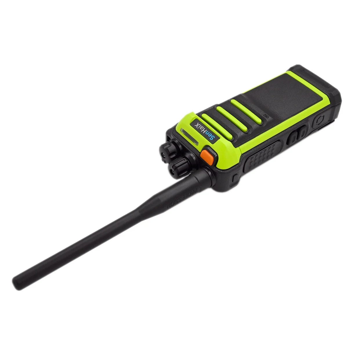 Senhaix GT10 Two Way Radio TPU Waterproof  10W VHF UHF Rugged Hidden LCD Display HD Audio Rescue Search Construction Intercom