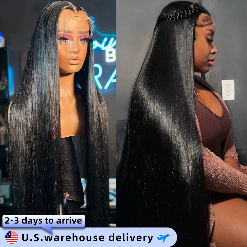 250 الكثافة شعر طبيعي مفرود الباروكات 30 بوصة HD الدانتيل الشفاف الجبهة باروكة من شعر طبيعي 13x6 الدانتيل أمامي قبل قطعها شعر مستعار للنساء