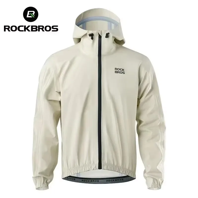 

ROCKBROS Waterproof Cycling Jacket Women Men Rain Coat Sports Wndbreaker Hooded Outdoor Trekking Hiking Jackets Riding Clothing