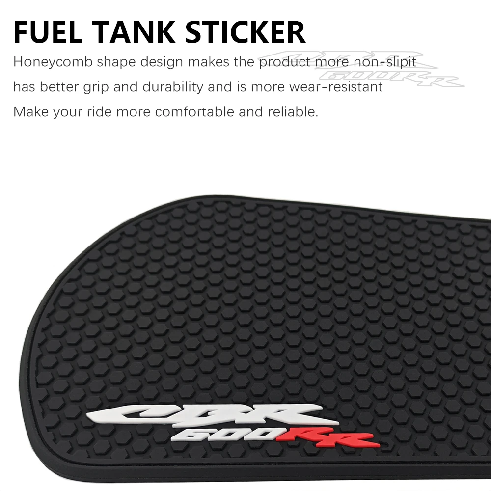 For Honda CBR600RR cbr600 RR 2020-2025 2026 Motorcycles Non-slip Side Fuel Tank Stickers waterproof pad stickers