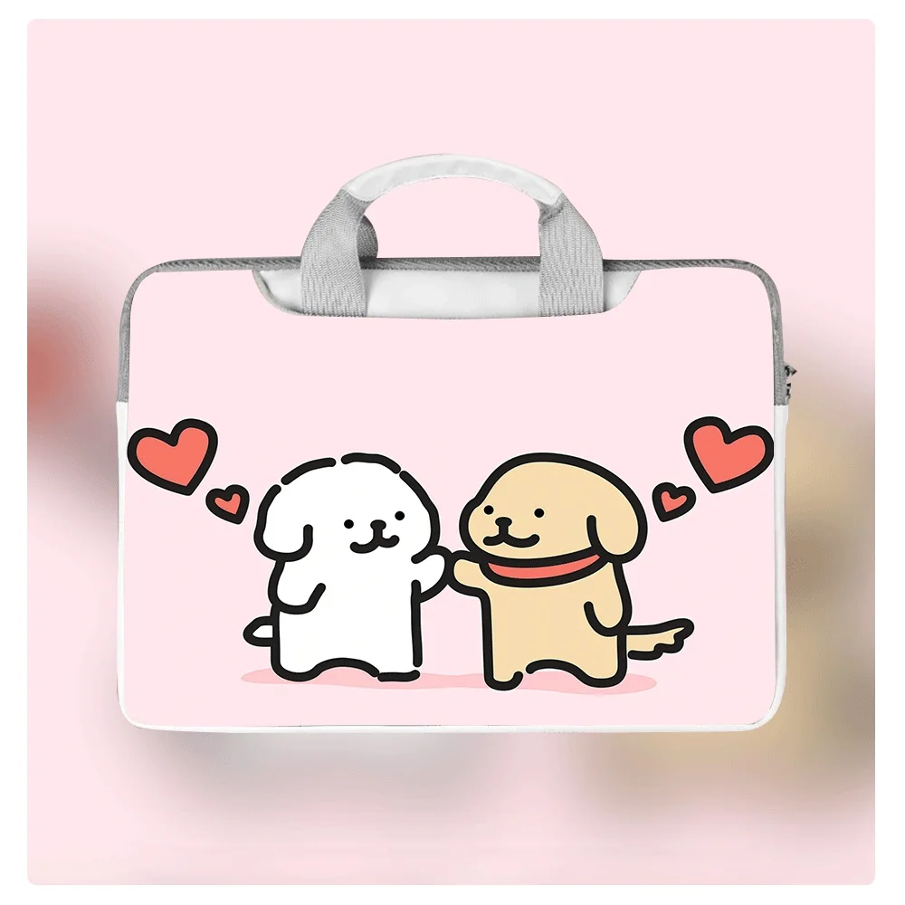 

Fashion Cartoon Dog Laptop Bag Waterproof 13.3 14 15.6 16Inch Suitable for Apple Dell Tablet Learning Machine Protective Case