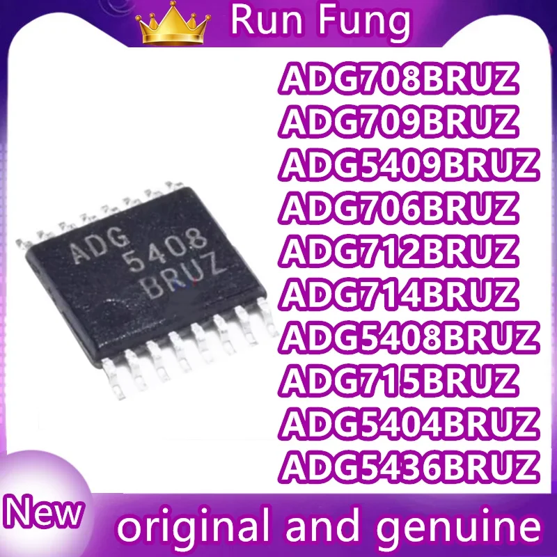 

ADG5404/5408/5409/5436/706/707/708/709/712/714/715/728BRUZ 1 шт./лот ADG5404/5408/5409/5436/706/707/708/709/712/714/715/728BRUZ 1 шт.