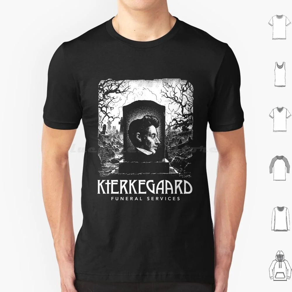 Kierkegaard Funeral Services T Shirt Men Women Kids 6xl Pessimist Funny Philosophy Cynical Nerd Ironic Smart Pessimistic