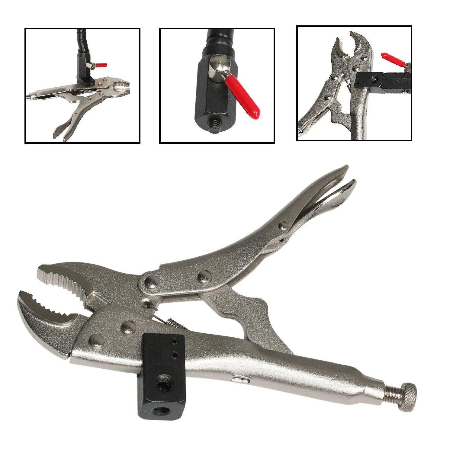 أداة إصلاح السيارات الكرة المشتركة أقراص الفرامل الفرجار قياس مكبح قرصي أداة مجموعة