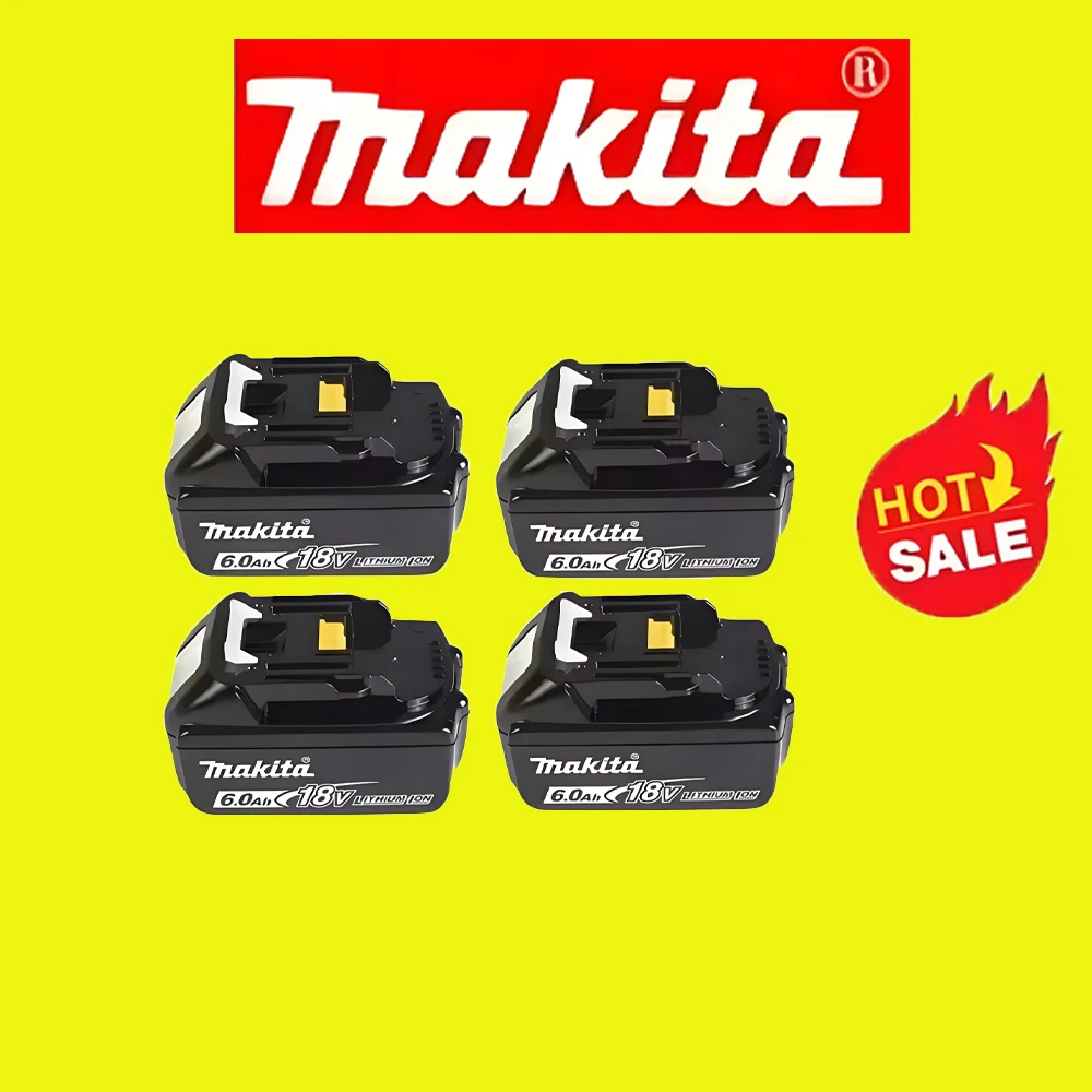 

Makita 6Ah Replacement Battery for BL1830B BL1850B BL1850 BL1840 BL1860 BL1815 DTW700 DDF487 - High-Quality Lithium-ion Power So