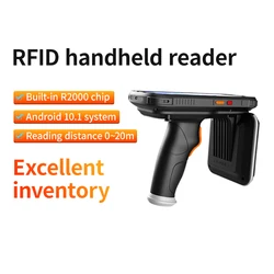 Long Range Industrial And Humanized Hardware Design Android10.0 Smart Mobile Phone RFID UHF Handheld Reader