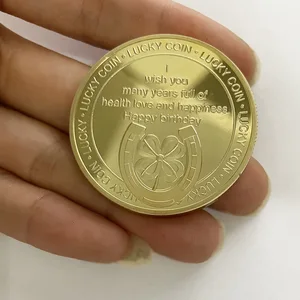 Commemorative medal for the celebration of the festival, Lucky Coin, happy birthday celebration 8 Main Sales Medal - №3