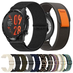 Sport Strap Nylon Watch Band 22mm 20mm For TicWatch Pro 3 Ultra E3 E2 S2 Pro X GTW 2021 Smartwatch Bracelets Women Men Correa
