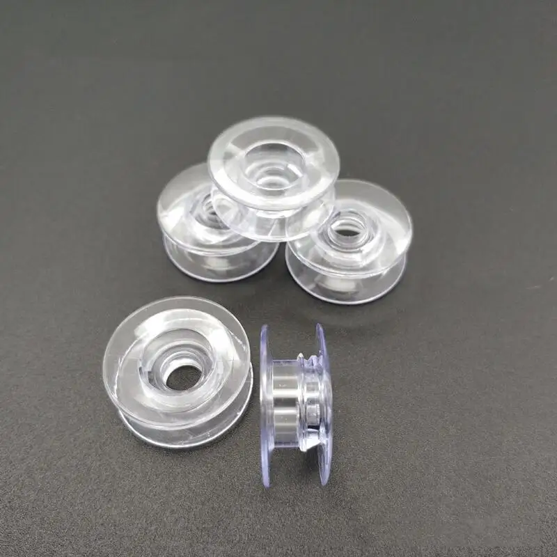 10Pcs/Set Fits For Husqvarna Viking Household Sewing Machine Clean Plastic Bobbins#420975-G/4120975-45