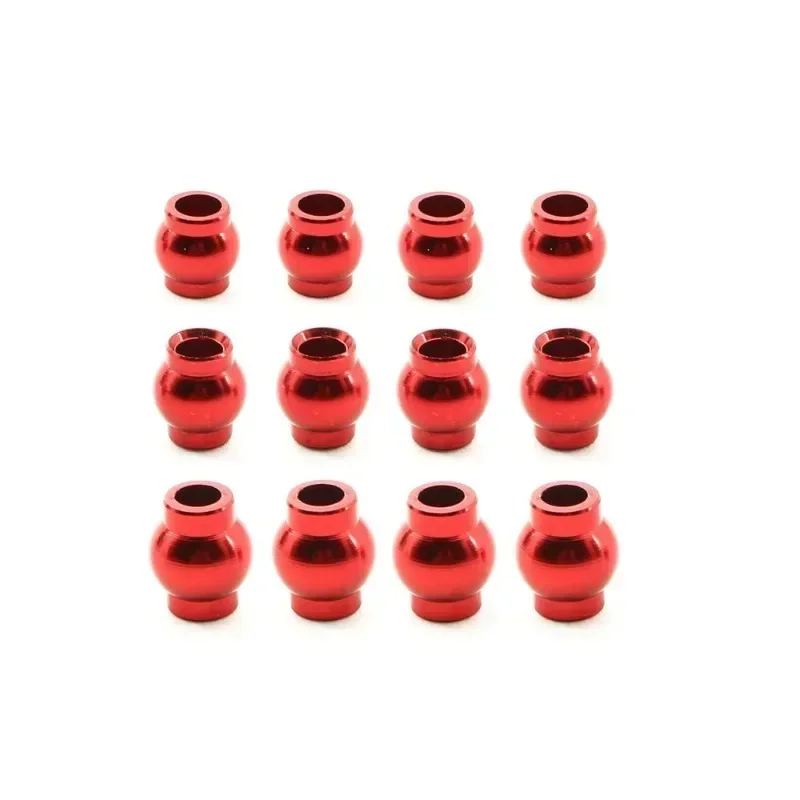 Completo Pivot Ball Head Set, Liga de alumínio, Upgrade Peças Acessórios, Fit para Arrma 1/18, Granito Grom RC, 12Pcs