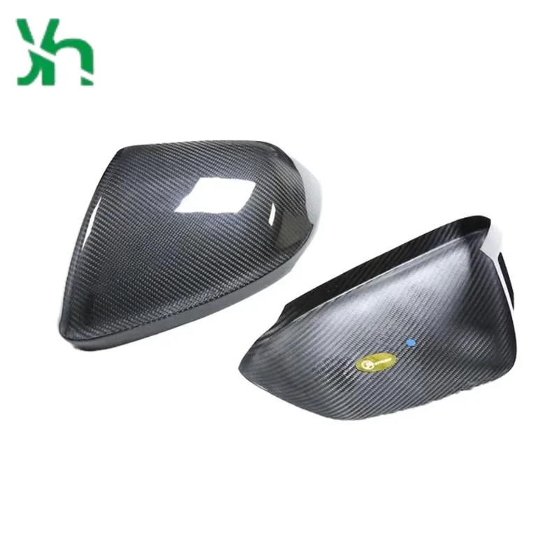 غطاء مرآة من ألياف الكربون الحقيقية لامبورغيني أوروس أودي Q8 RS Q8 2018 ملحقات طقم الجسم الخارجي