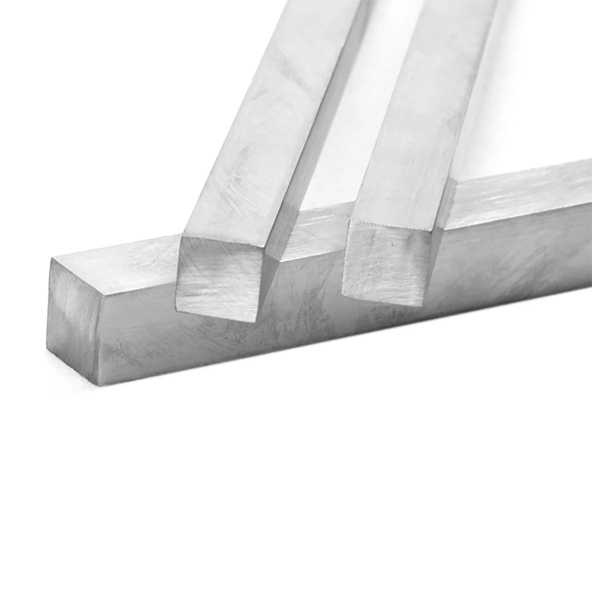 Vierkantstange aus Edelstahl 304, lineare Stahlstange, 3 mm, 4 mm, 5 mm, 6 mm, 8 mm, 10 mm, 12 mm, 16–40 mm, Länge 100 mm, 200 mm, 300 mm, 400 mm, 500 mm