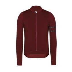 2023 NEW Top Quality Unisex Pro Aero Fit Thermal  Cycling Jerseys Long Sleeve Brushing inside Reflective