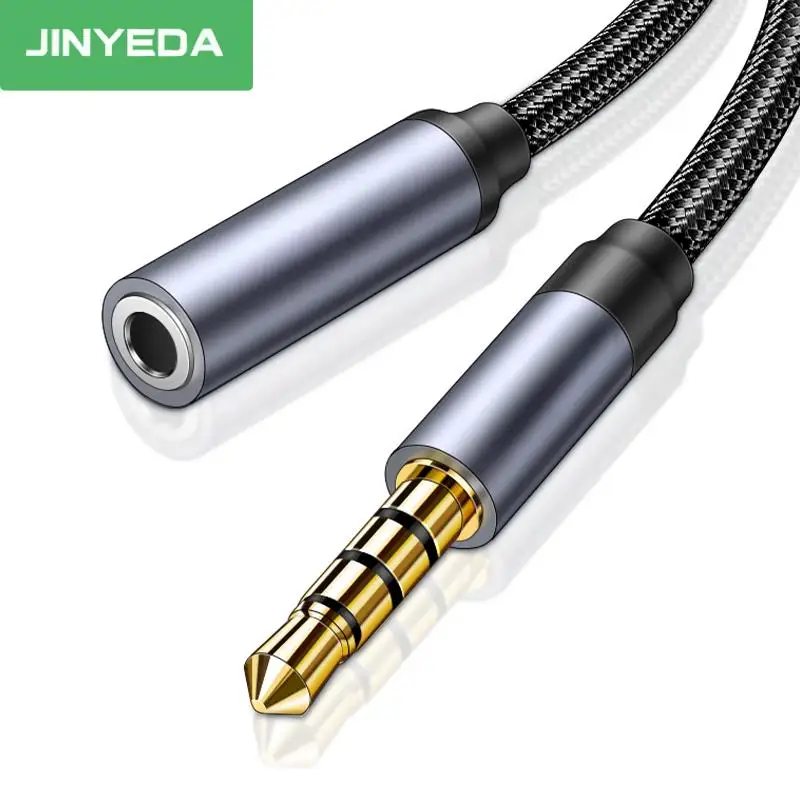 AUX Cable 3.5mm Jack Male to Female Audio Extension Speaker Cable Converter For Phone Headphones Laptops Tablets adapter