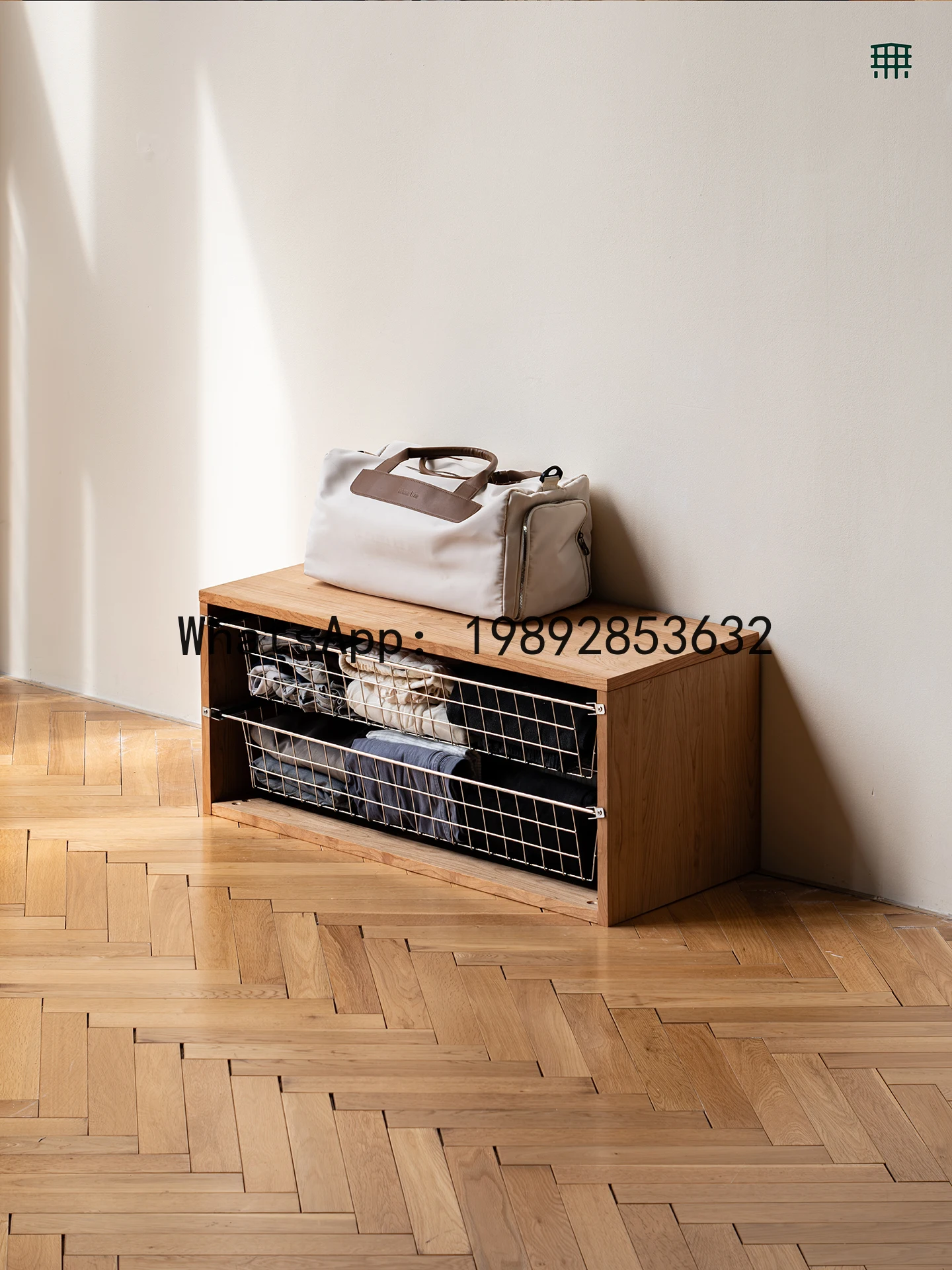 Stainless Steel Pull Basket Cabinet Restaurant Living Room Mobile Side Table Multi-layer Storage Cabinet Floor Bedside Table